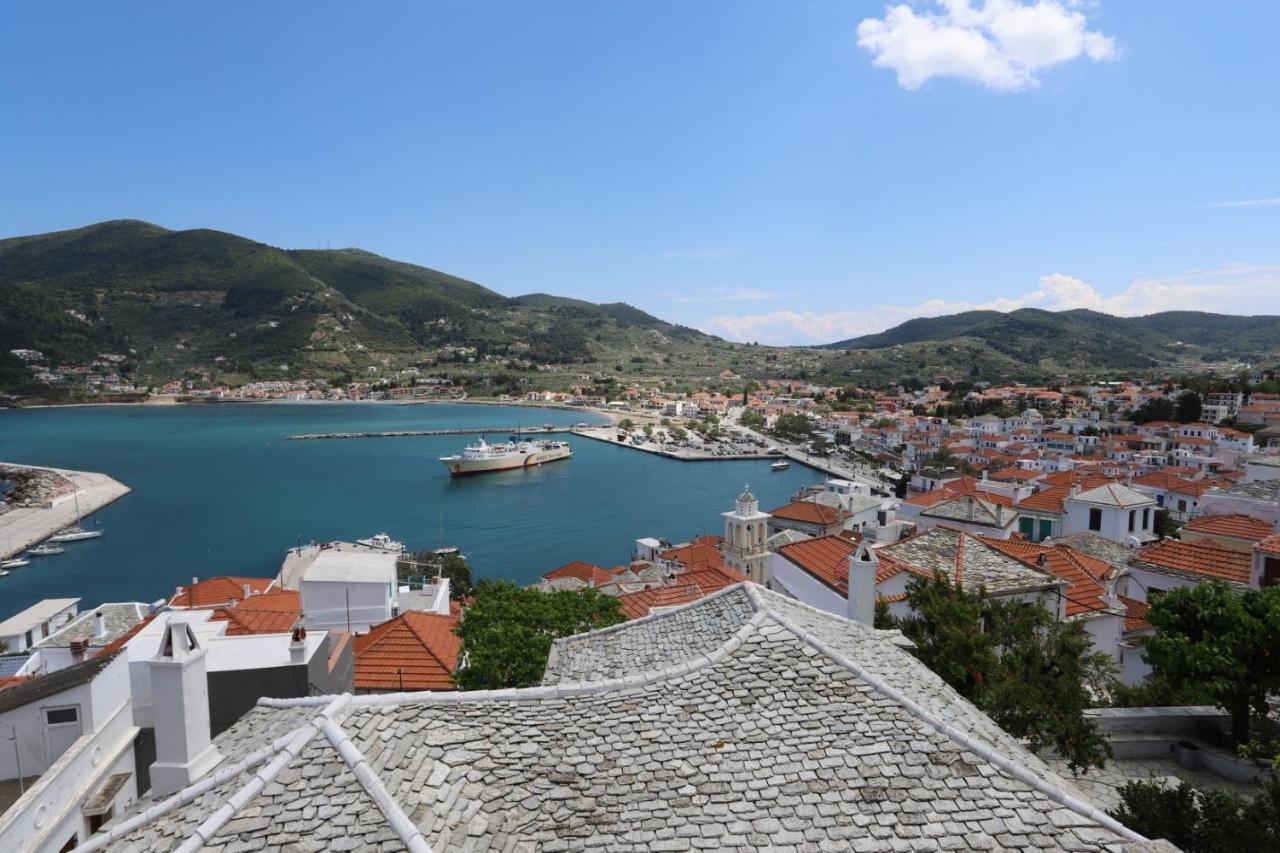 Villea Seaview Apartments Skopelos Dış mekan fotoğraf