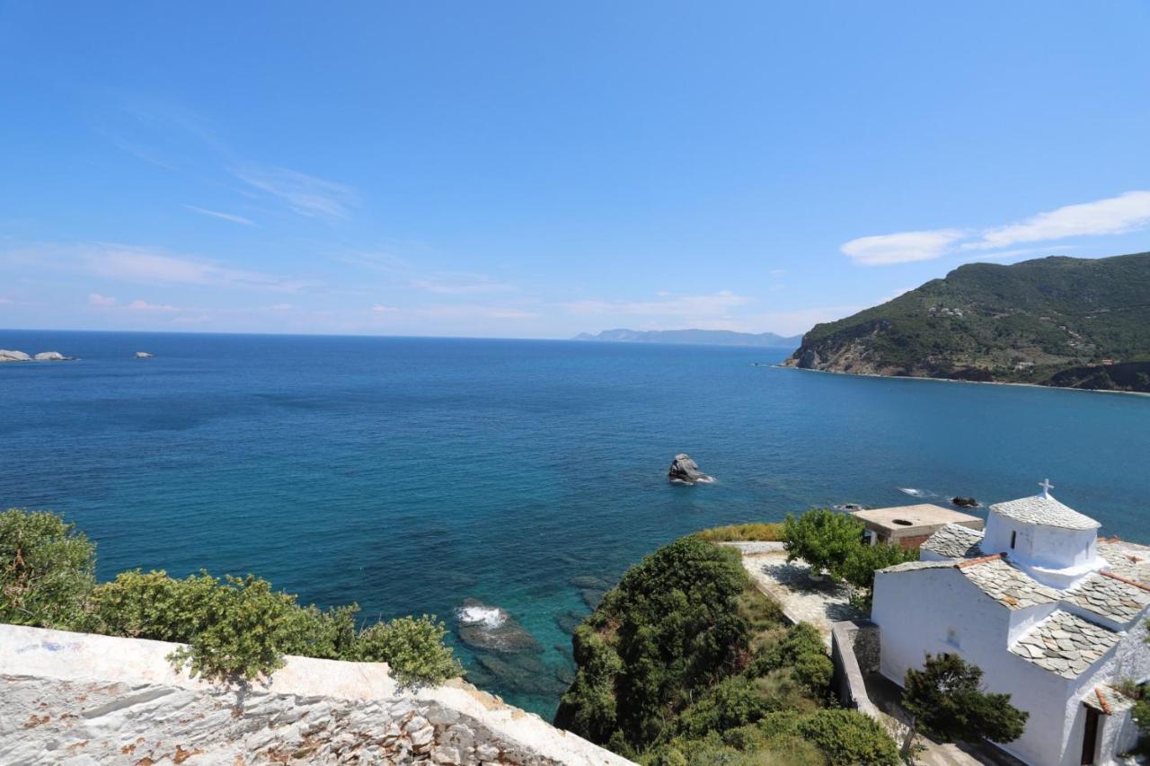 Villea Seaview Apartments Skopelos Dış mekan fotoğraf