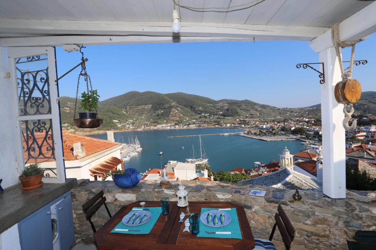 Villea Seaview Apartments Skopelos Dış mekan fotoğraf
