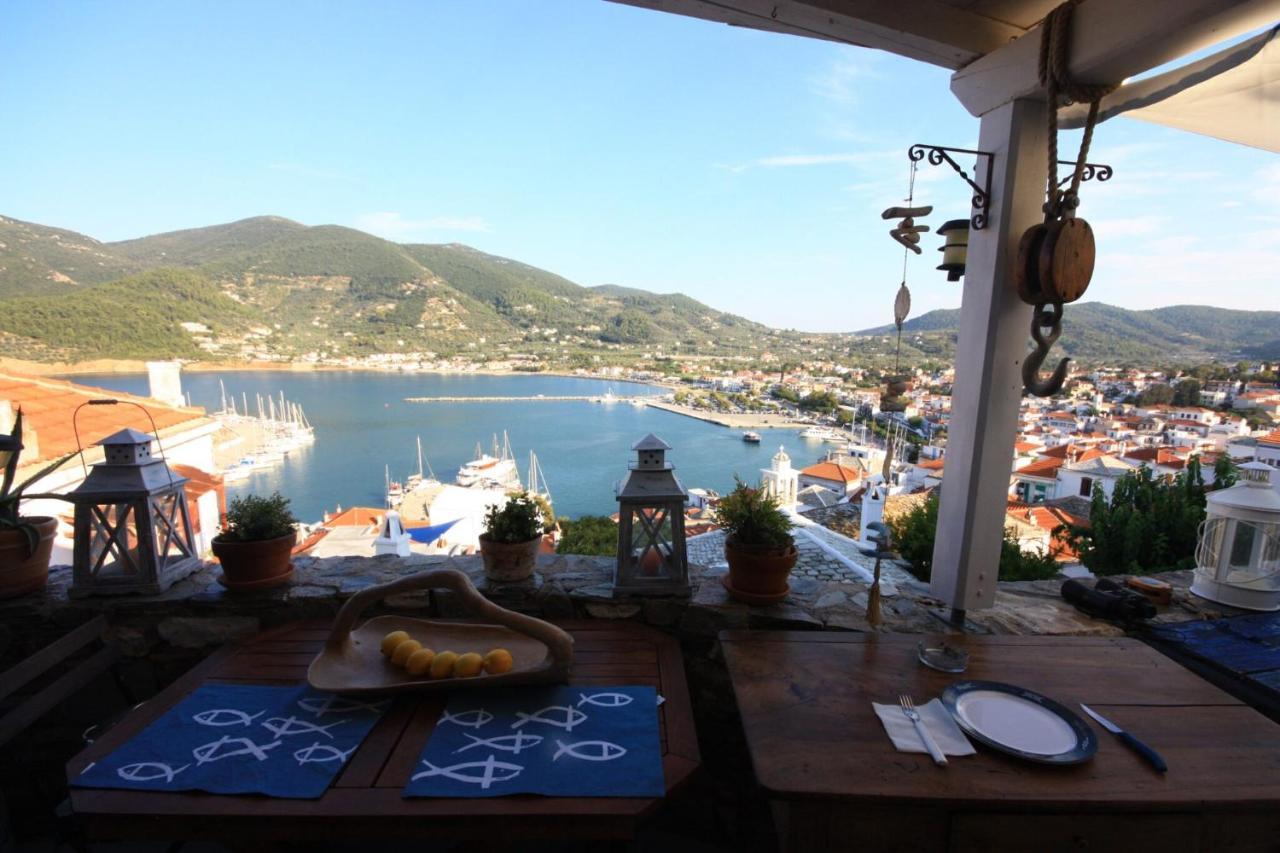 Villea Seaview Apartments Skopelos Dış mekan fotoğraf